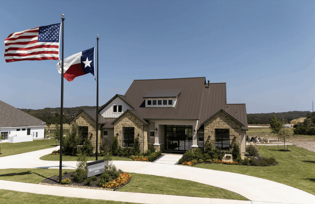 drees model home exterior